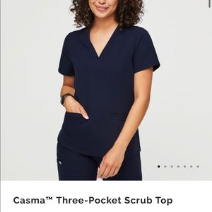 Figs Casma Three Pocket Scrub Top